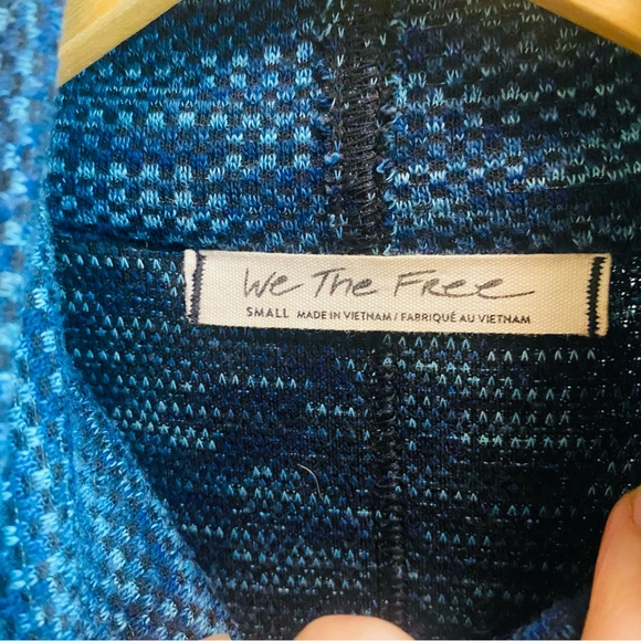 Free People Women's Sunny Days Stretch Turtleneck Sweater Top Small - Picture 6 of 7